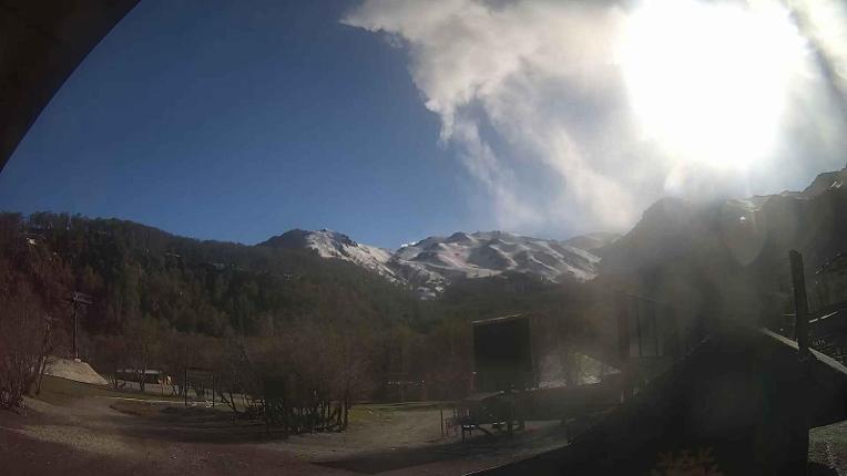 Webcam Nevados de Chillán: Plaza Tata