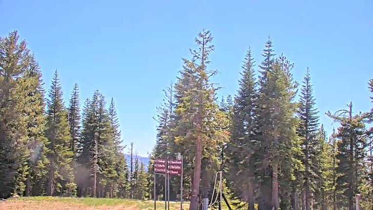 Webcam Northstar California: Mount Pluto Summit