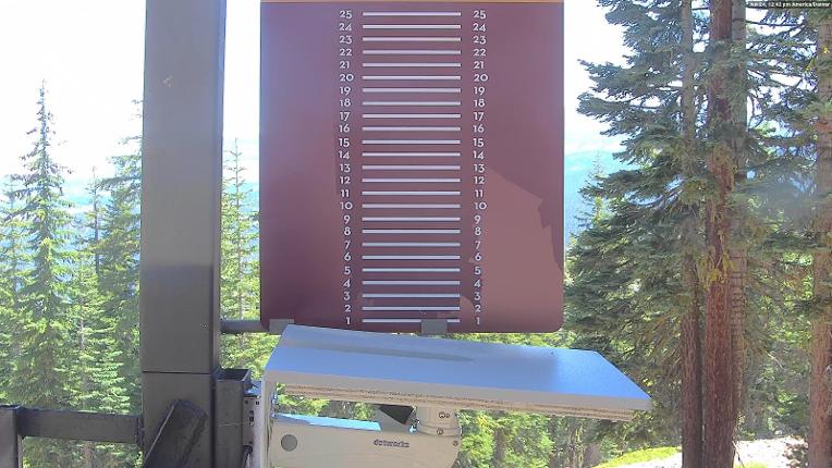 Webcam Northstar California: Snow Stake