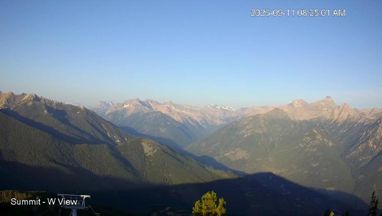 Webcam Panorama: Summit West