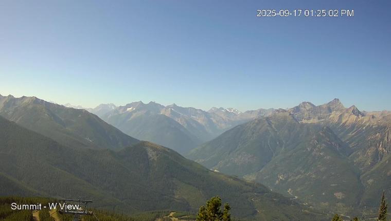 Webcam Panorama: Summit West