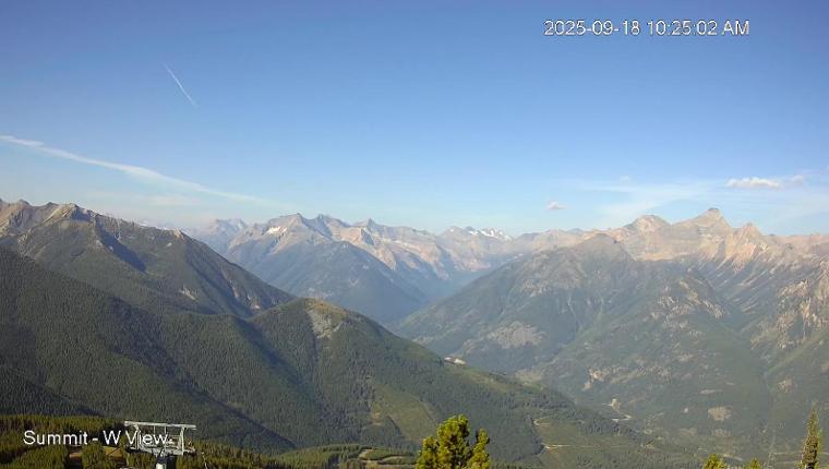Webcam Panorama: Summit West