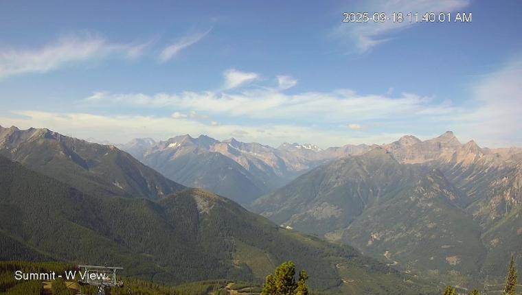 Webcam Panorama: Summit West