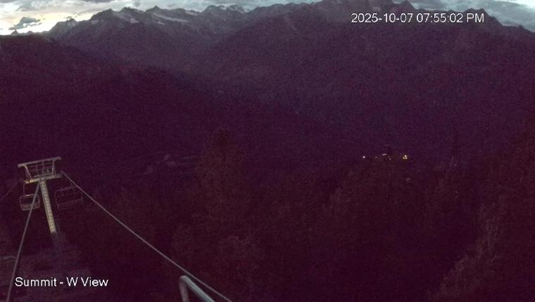 Webcam Panorama: Summit West