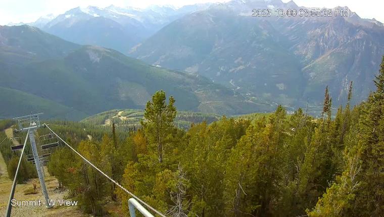 Webcam Panorama: Summit West