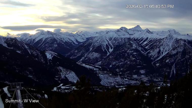 Webcam Panorama: Summit West