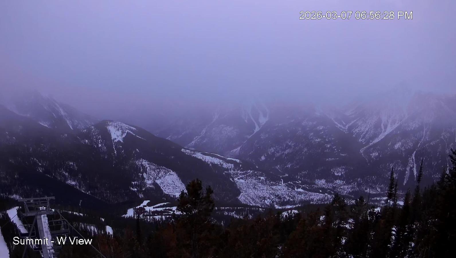 Webcam Panorama: Summit West