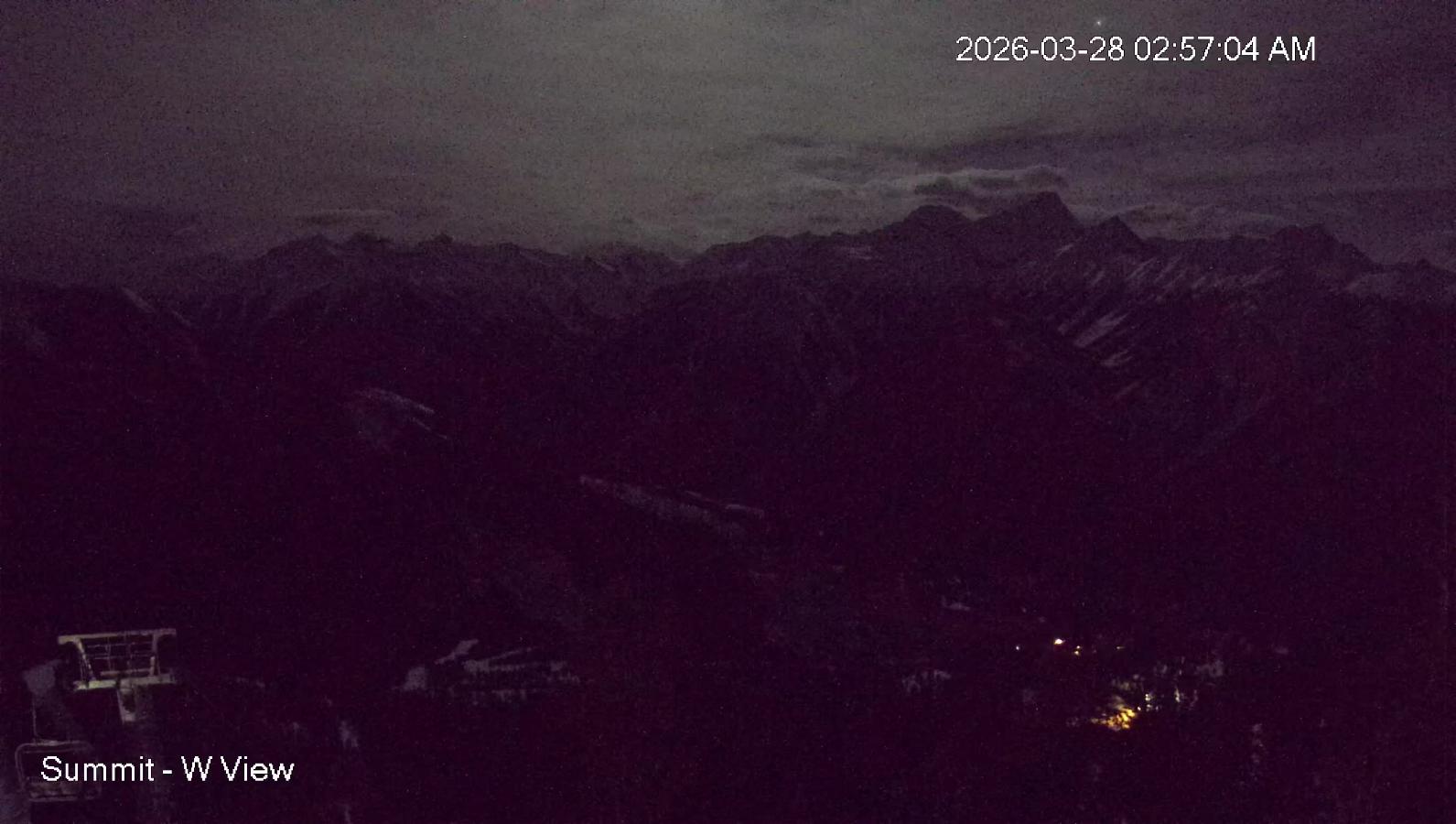 Webcam Panorama: Summit West