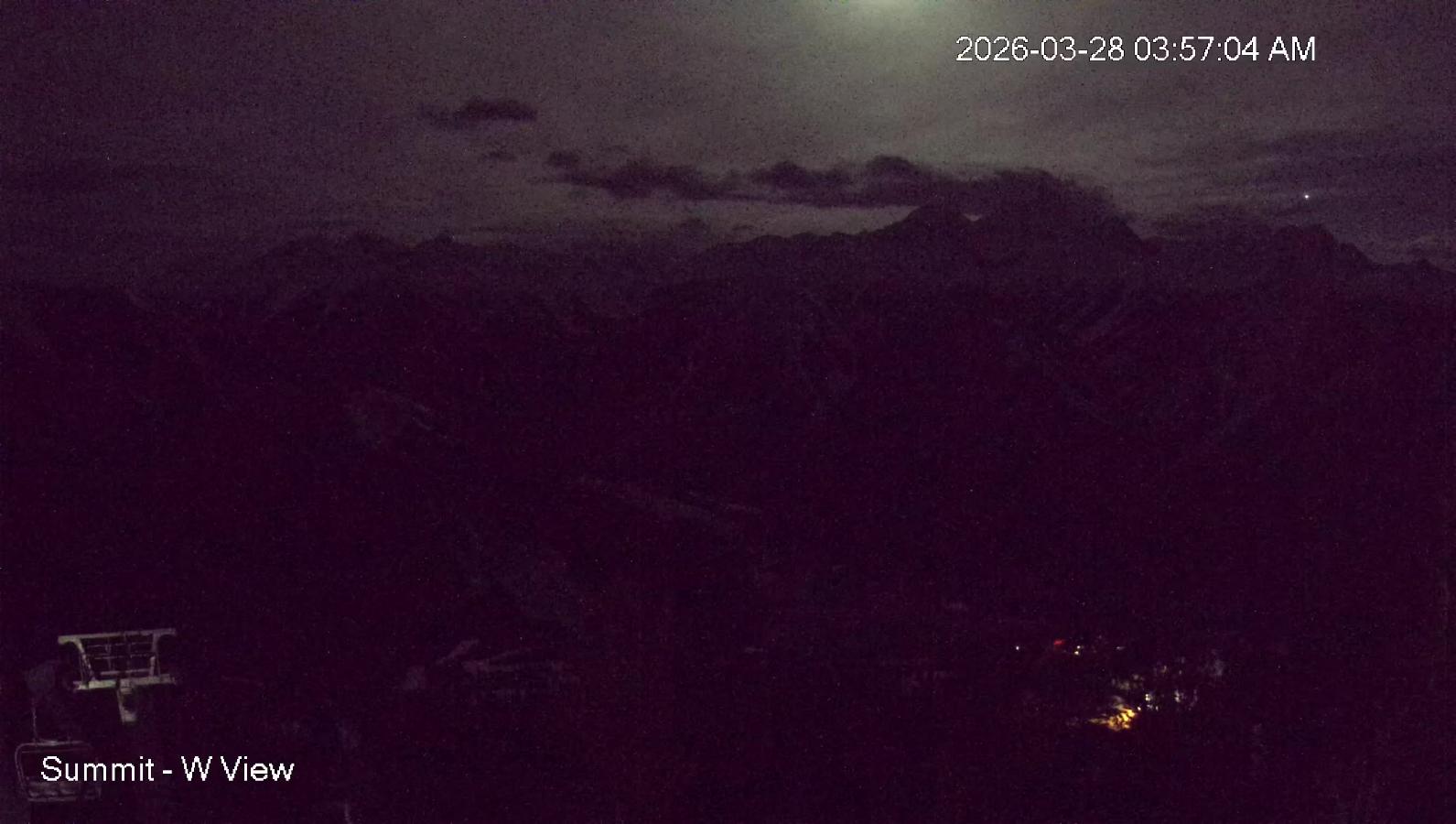 Webcam Panorama: Summit West