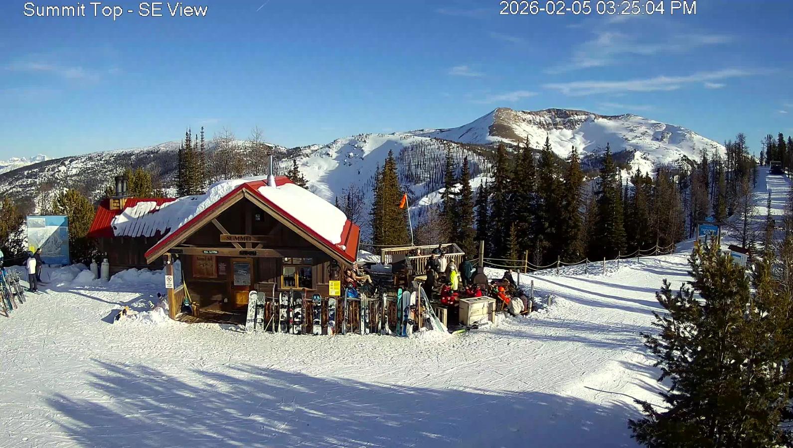 Webcam Panorama: Summit