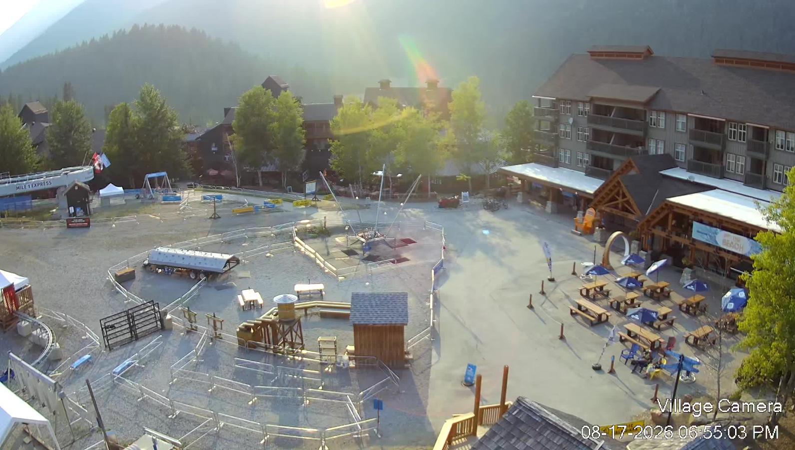 Webcam Panorama: Village