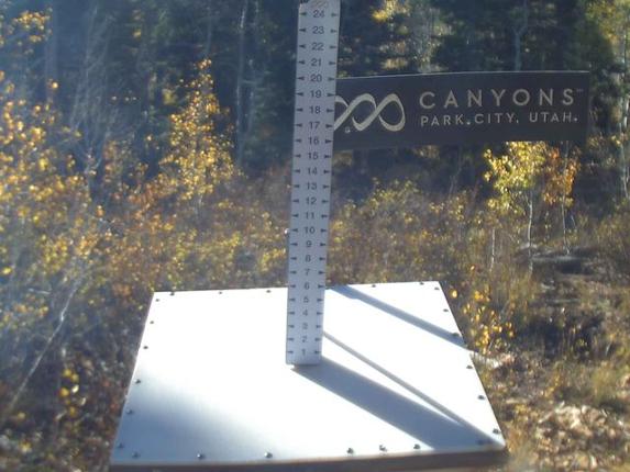 Webcam Park City: Canyos Village Snow Stake