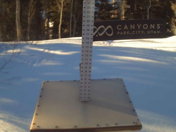 Webcam Park City: Canyos Village Snow Stake