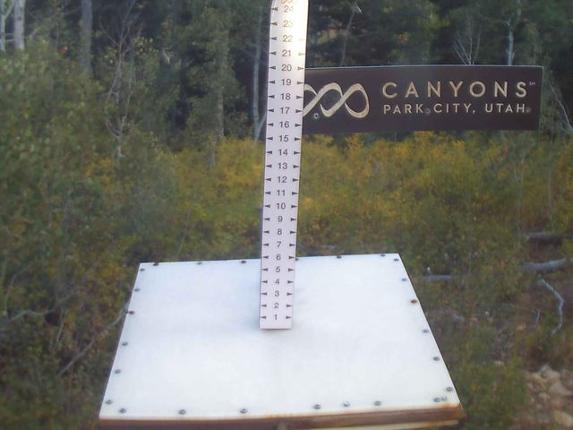 Webcam Park City: Canyos Village Snow Stake