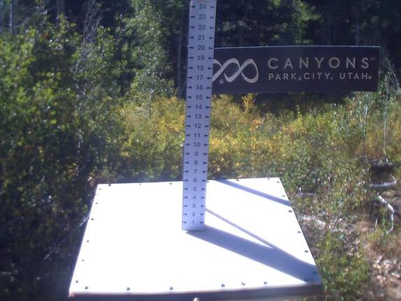 Webcam Park City: Canyos Village Snow Stake