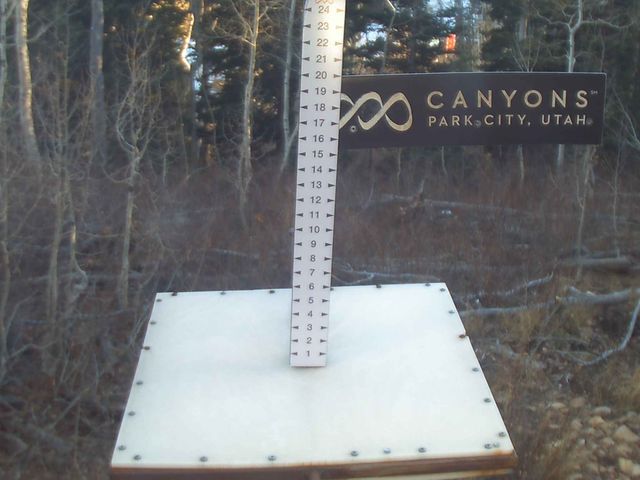 Webcam Park City: Canyos Village Snow Stake