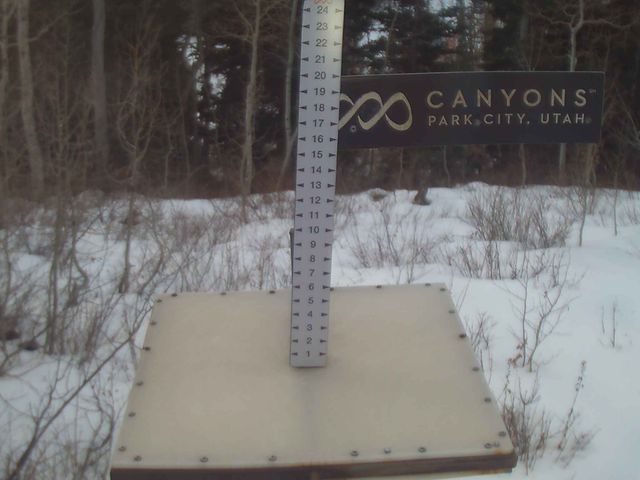 Webcam Park City: Canyos Village Snow Stake