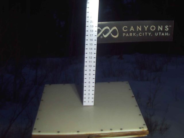 Webcam Park City: Canyos Village Snow Stake