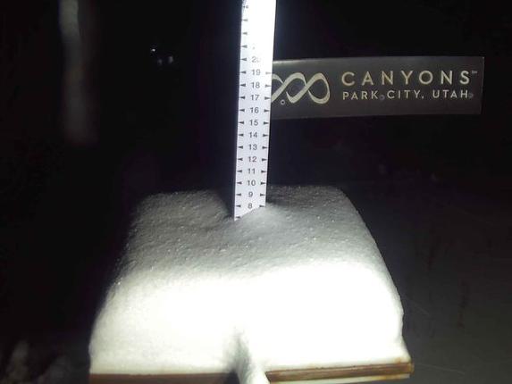 Webcam Park City: Canyos Village Snow Stake