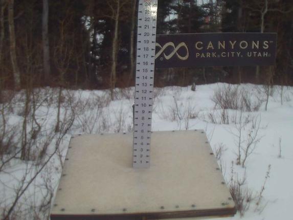 Webcam Park City: Canyos Village Snow Stake
