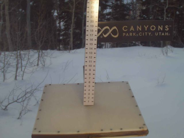 Webcam Park City: Canyos Village Snow Stake