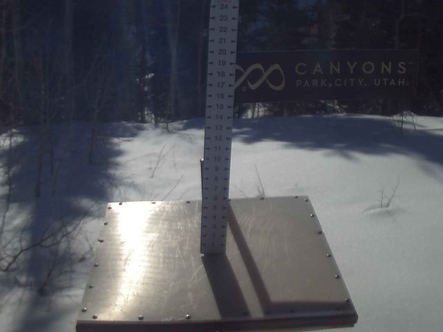 Webcam Park City: Canyos Village Snow Stake