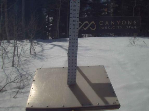 Webcam Park City: Canyos Village Snow Stake