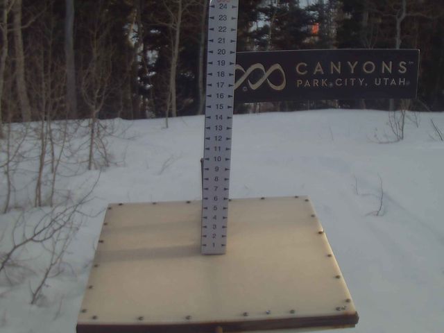 Webcam Park City: Canyos Village Snow Stake