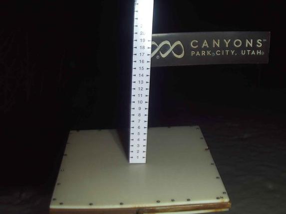 Webcam Park City: Canyos Village Snow Stake