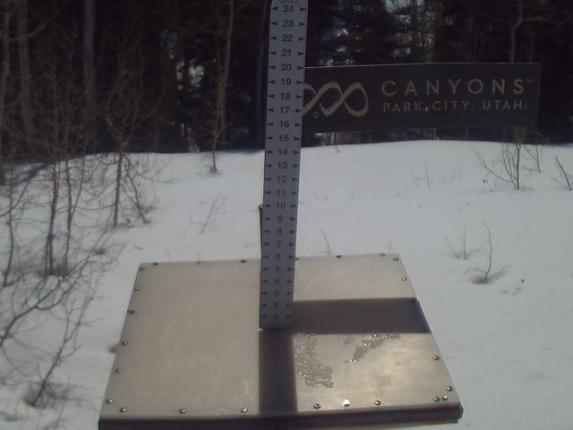 Webcam Park City: Canyos Village Snow Stake