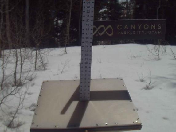 Webcam Park City: Canyos Village Snow Stake