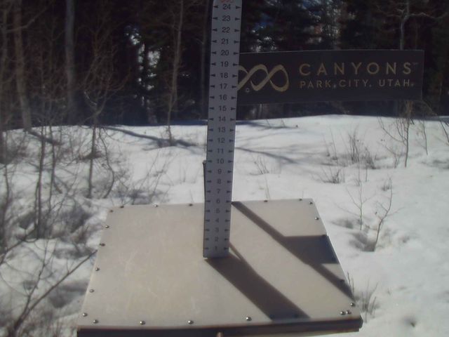 Webcam Park City: Canyos Village Snow Stake