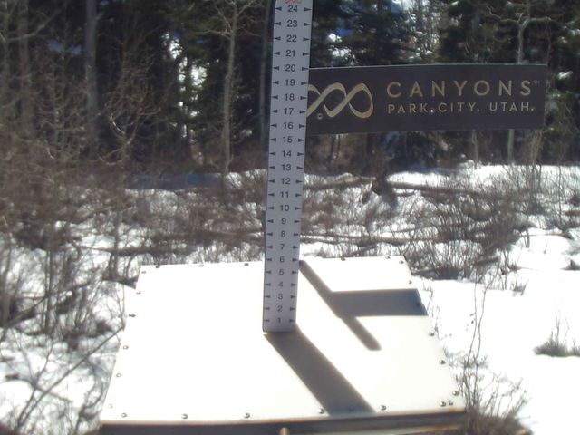 Webcam Park City: Canyos Village Snow Stake