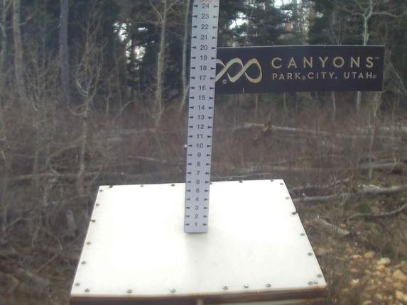 Webcam Park City: Canyos Village Snow Stake