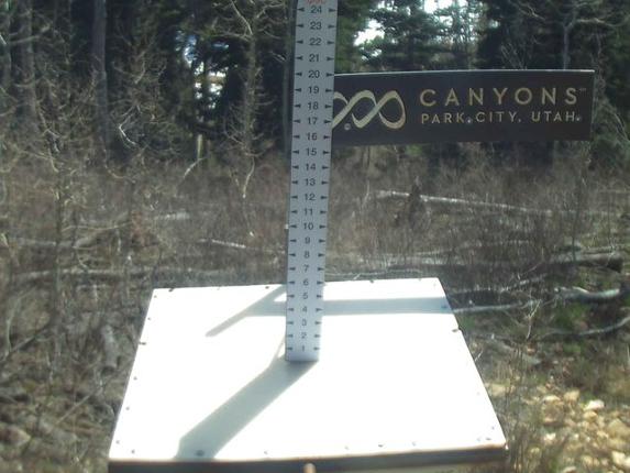 Webcam Park City: Canyos Village Snow Stake