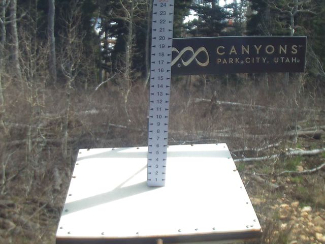 Webcam Park City: Canyos Village Snow Stake