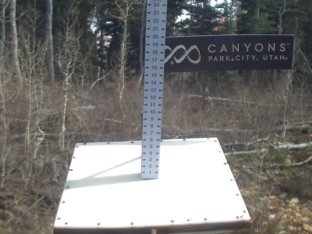 Webcam Park City: Canyos Village Snow Stake