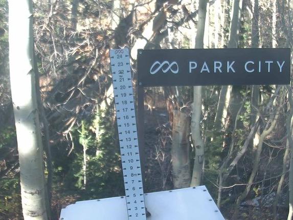 Webcam Park City: Snow Stake