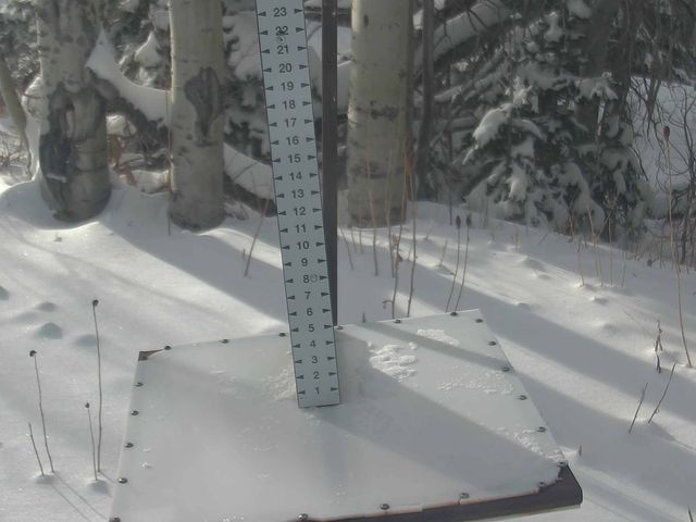 Webcam Park City: Snow Stake