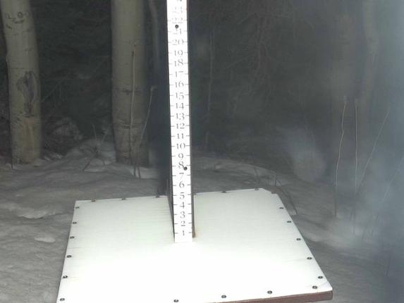 Webcam Park City: Snow Stake