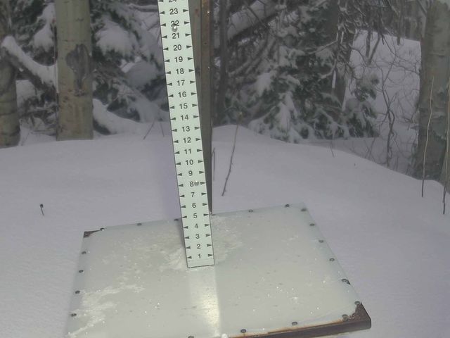 Webcam Park City: Snow Stake
