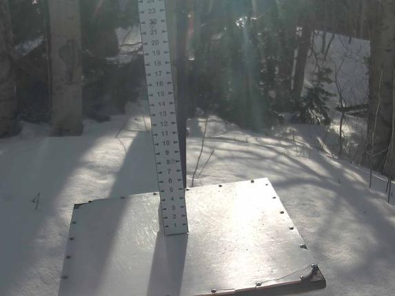 Webcam Park City: Snow Stake