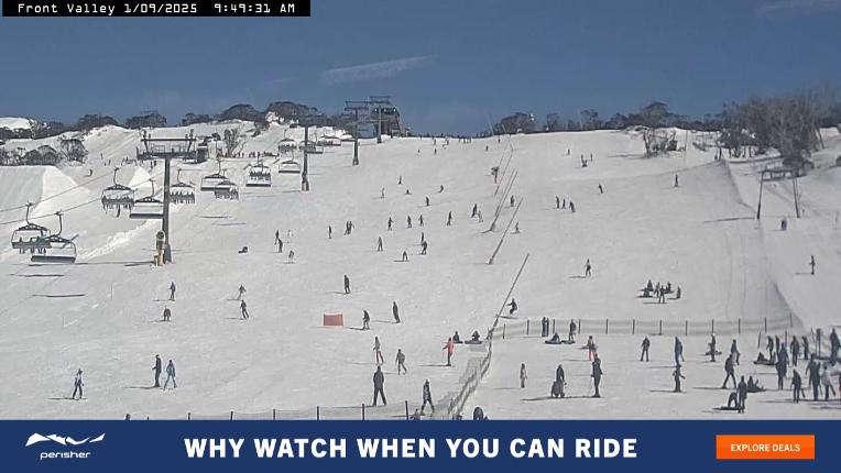 Webcam Perisher: Front Valley