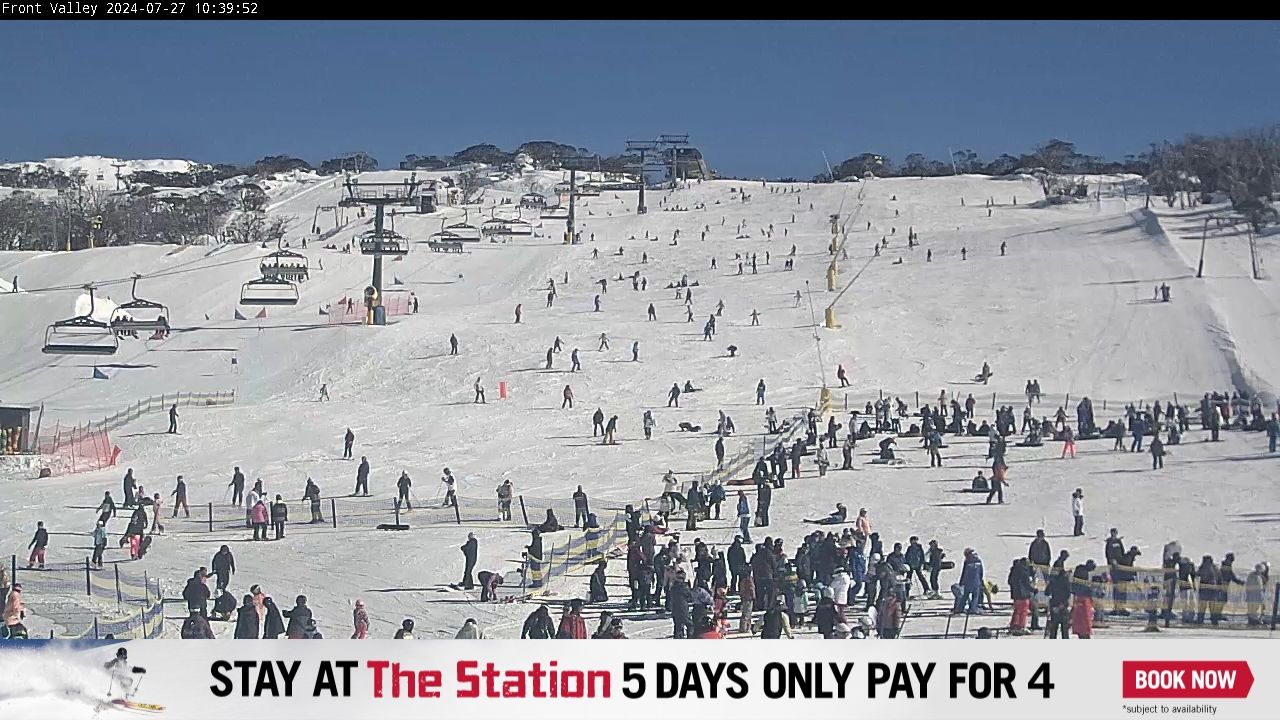Webcam Perisher: Front Valley