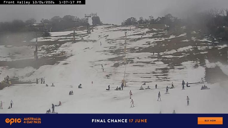 Webcam Perisher: Front Valley