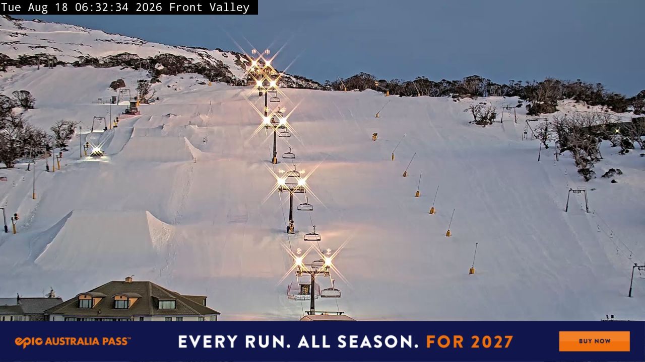 Webcam Perisher: Front Valley
