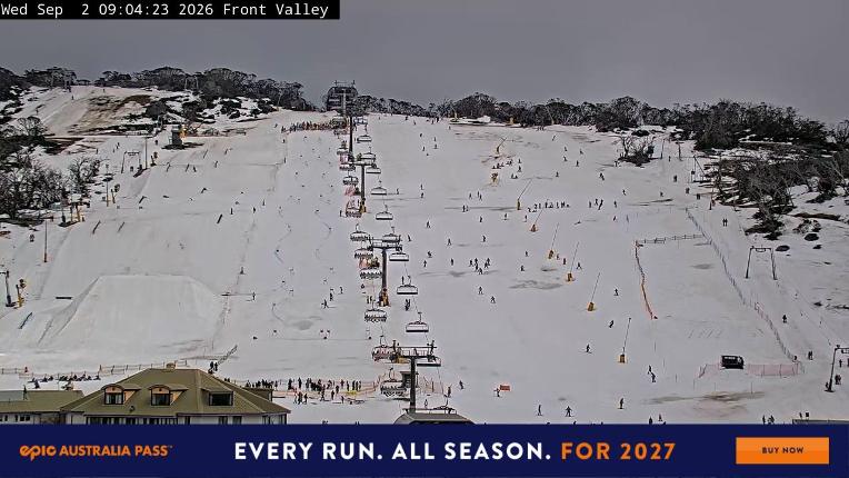 Webcam Perisher: Front Valley