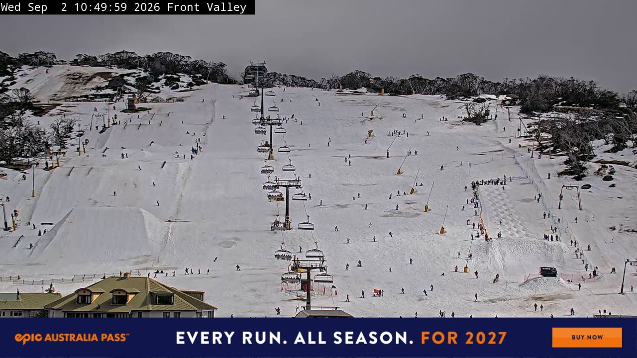 Webcam Perisher: Front Valley