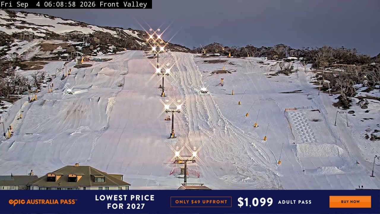 Webcam Perisher: Front Valley