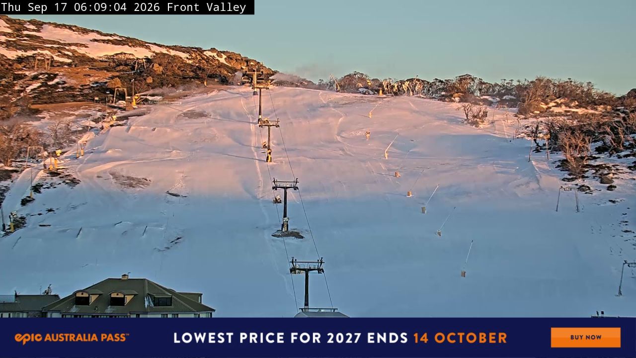 Webcam Perisher: Front Valley